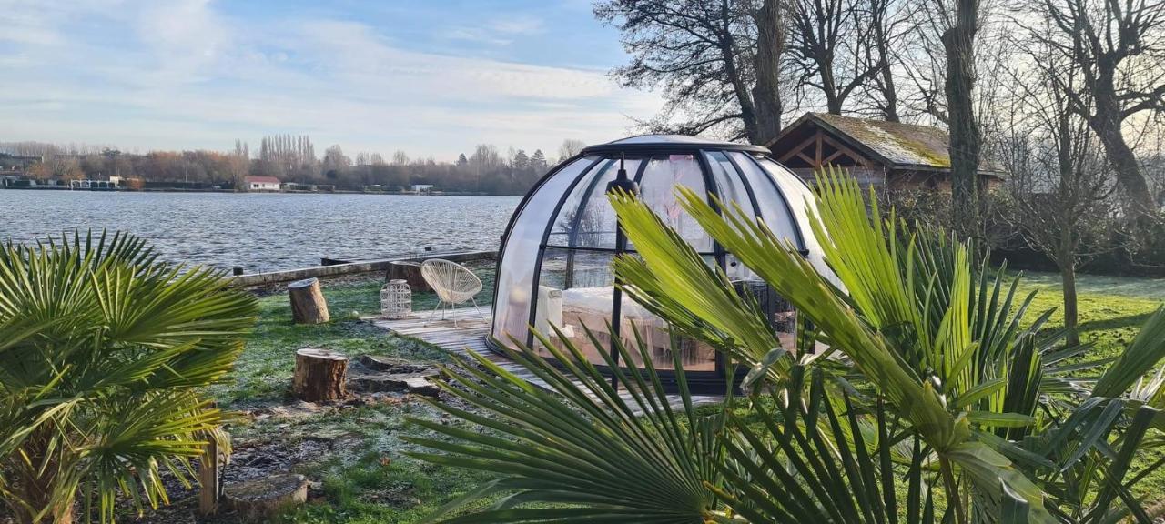 Le Dome Du Lac Ardres Exterior foto